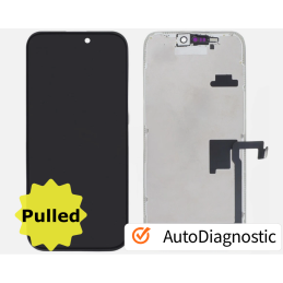 Pulled Original LCD Display mit Frontflex für iPhone 16 Pro - 99% neu Auto Diagnostic ohne Fehlermeldung - Nur Versan