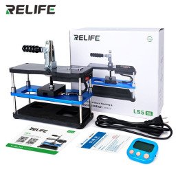 RELIFE LS5 SE Heiz- & Druckplattform Fixieren Pressen – Bildschirm- & Rahmen-Laminiergerät bis 80 °C für iPhone & Android