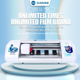 SUNSHINE Y22 Ultra Folien-Schneidemaschine 12,9" – Unlimited Cuts, WiFi & Bluetooth, 80+ Sprachen