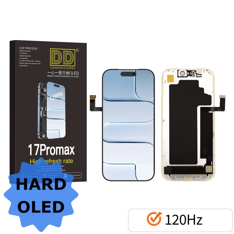 DD Hard OLED Display für iPhone 17 Pro Max - 120 Hz