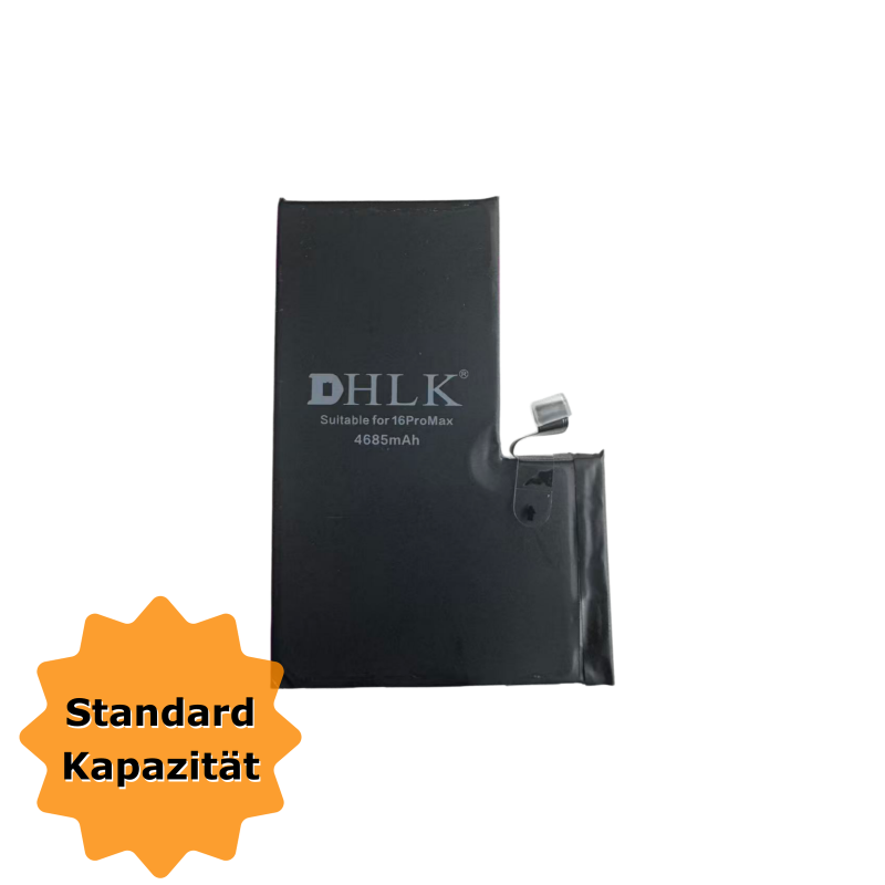DHLK Akku für iPhone 16 Pro Max, 4.685 mAh (normale/standard Kapazität)