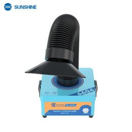 SUNSHINE SS-6604 MINI Rauchabsauger 220V – Smoke Remover Purifier mit 3-fach-Filter, passend für SS-890B MINI Lasermaschine