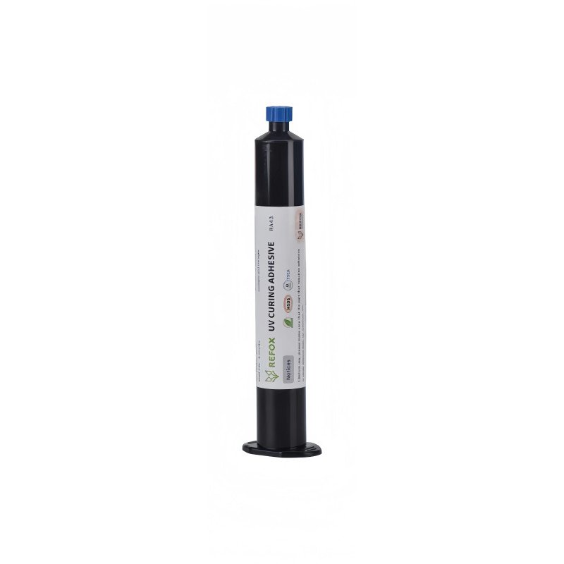 Refox RA43 UV Härtendes Wasserdichtes Klebemittel UV Curing Adhesive 50 ml