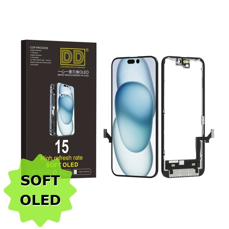 DD Soft OLED Display für iPhone 15