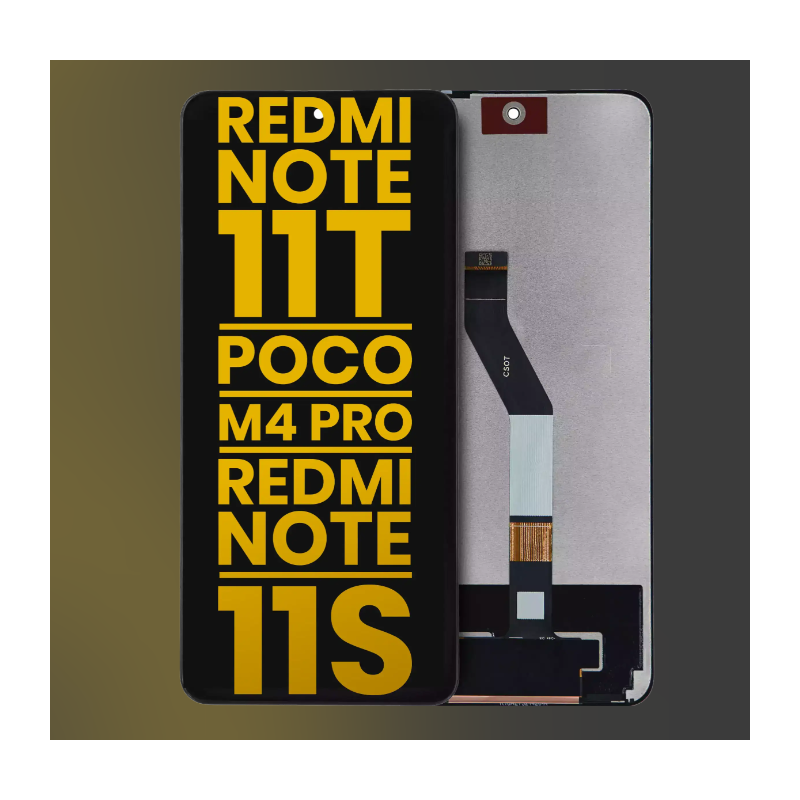 Display für Redmi NOTE 11 5G/NOTE 11S 5G/POCO M4 PRO 5G/NOTE 11T 5G - Refurbished Original