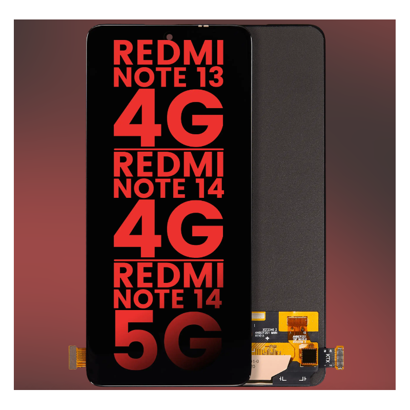 Display für Xiaomi Redmi NOTE 13 4G/NOTE 14 4G/NOTE 14 5G/M7 PRO 5G - INCELL FHD
