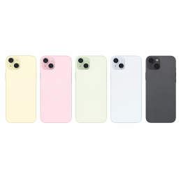 Backcover Glas für iPhone 15 mit Magnet, Linse & NFC Flex