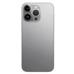 Backcover Glas für iPhone 15 Pro Max mit Magnet, Linse & NFC Flex