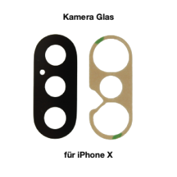 Kamera Linse Glas für iPhone 7, iPhone 8 und iPhone X Serie 1 Set