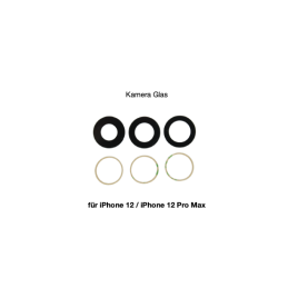 Kamera Linse Glas für iPhone 7, iPhone 8 und iPhone X Serie 1 Set