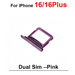 Dual SIM Kartenhalter für iPhone 16 Plus