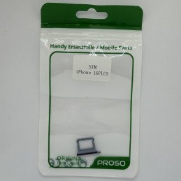 Dual SIM Kartenhalter für iPhone 16 Plus