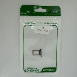 Dual SIM Kartenhalter für iPhone 16 Pro