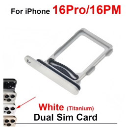 Dual SIM Kartenhalter für iPhone 16 Pro