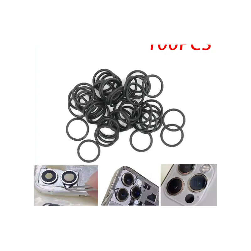 Hauptkamera Dichtungsring, Gummi Ring Wasserdicht – 10 Stk. – Universal Passend für iPhone 11 bis iPhone 17 Serie