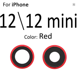 Kameraring , Kamera Linse und Kamera Glas Set für iPhone 12 / 12 Mini