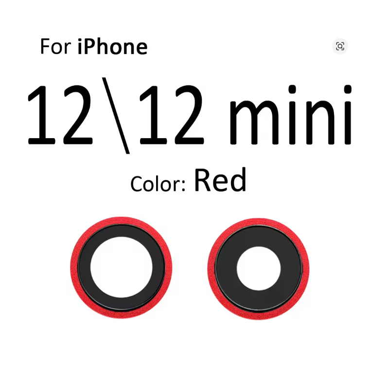Kameraring , Kamera Linse und Kamera Glas Set für iPhone 12 / 12 Mini