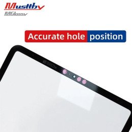 OCA + Glas für iPad Air 10.5 / 9.7 / 11 / 12.9 Zoll Front Glas Kleber LCD Display