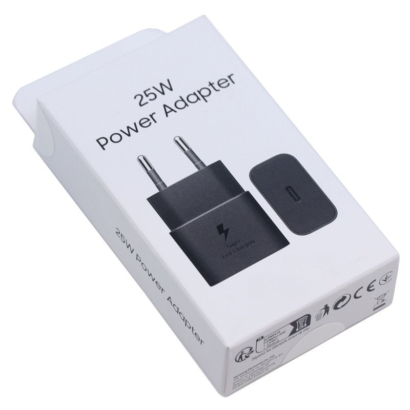Adapter Ladegerät für Samsung 25W Schnellladen PD USB-C mit Verpackung