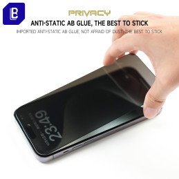Proso tank glass privacy for iPhone 15–17 Series 20 pieces of protective glass display film