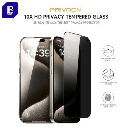 Proso tank glass privacy for iPhone 15–17 Series 20 pieces of protective glass display film