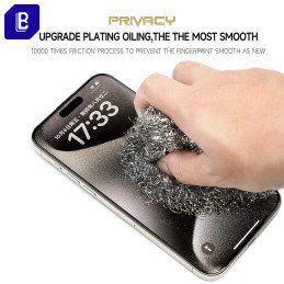 Proso tank glass privacy for iPhone 15–17 Series 20 pieces of protective glass display film