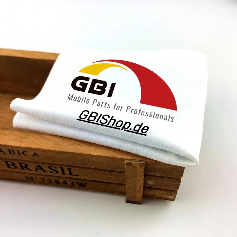 GBI LCD display lint-Free microfiber cleaning cloth 19x19cm for bulletin glass Montage and repair