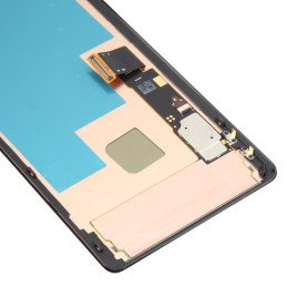 Soft OLED display with frame for Google Pixel 7 PRO GV4BC GE2AE (without fingerprint sensor)