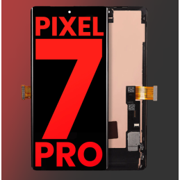 Soft OLED display with frame for Google Pixel 7 PRO GV4BC GE2AE (without fingerprint sensor)