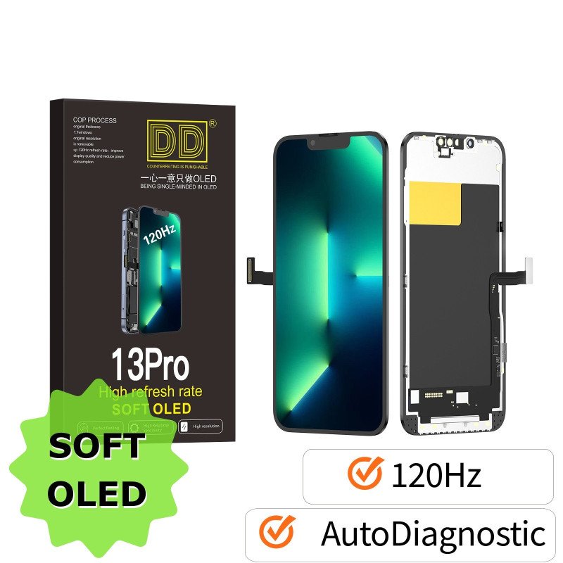 DD Auto Diagnostic Display Soft OLED 120 Hz für iPhone 13 Pro