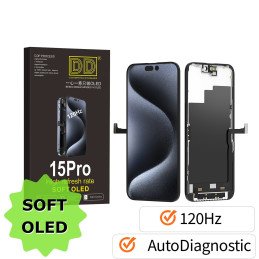 DD Auto Diagnostic Display Soft OLED 120 Hz für iPhone 15 Pro