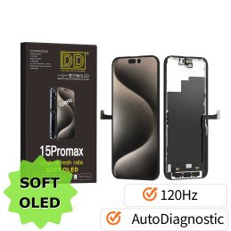 DD Auto Diagnostic Display Soft OLED 120 Hz für iPhone 15 Pro Max