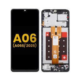 Display for Samsung Galaxy A06 4G (A065F) Original refurbished with frame