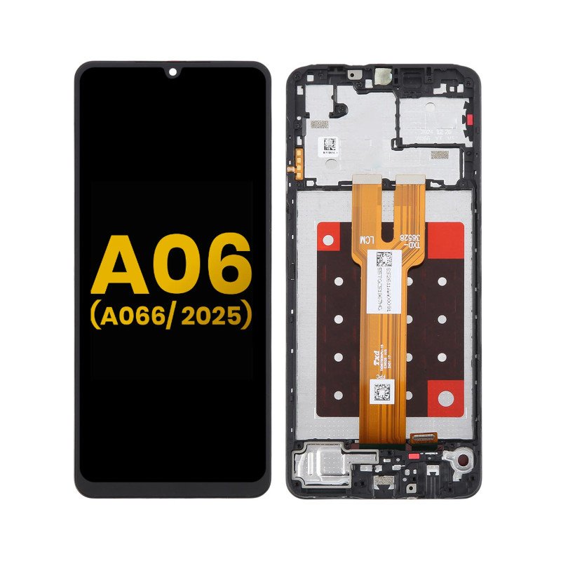 Display for Samsung Galaxy A06 4G (A065F) Original refurbished with frame