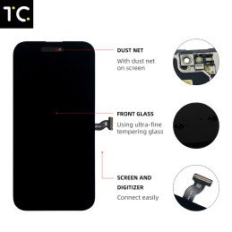 TC FHD COF Incell Display für iPhone 15 Pro - 120 Hz