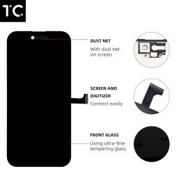 TC FHD COF Incell Display for iPhone 15 Pro Max - 120 Hz