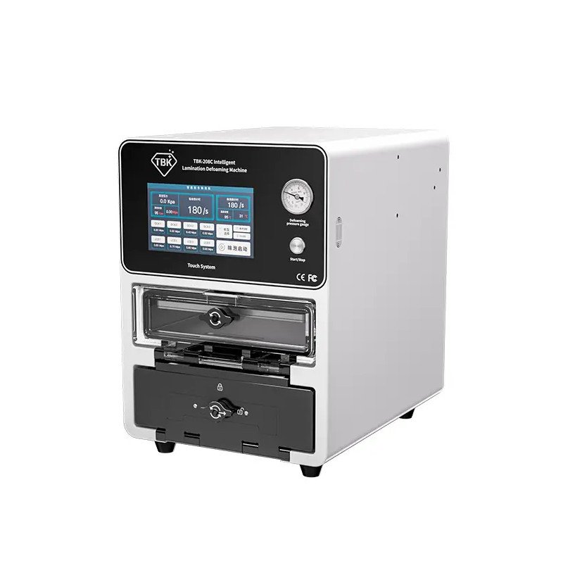 TBK-208C 2-in-1 OCA laminating and blowing machine up to 15 inches for mobile phone and tablet