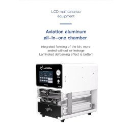 TBK-208C 2-in-1 OCA laminating and blowing machine up to 15 inches for mobile phone and tablet