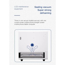 TBK-208C 2-in-1 OCA laminating and blowing machine up to 15 inches for mobile phone and tablet