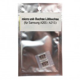 2x Lötbuchse Samsung Galaxy A20s A21s