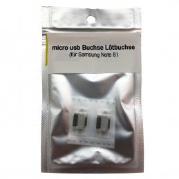 2x Lötbuchse Samsung Galaxy Note 8