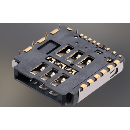 Dual SIM card reader for iPhone 15 series