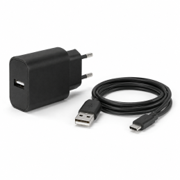 USB Power Adapter Stecker Ladegerät + 80cm Kabel USB - USB C Schnellladen 5.0V 2.0A 10W für Samsung - Ohne Verpackung