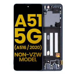 Display für Samsung Galaxy A51 5G (A516B) Original Refurbished mit Rahmen