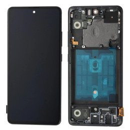 Display für Samsung Galaxy A51 5G (A516B) Original Refurbished mit Rahmen