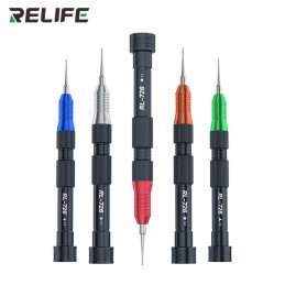 RELIFE RL-726A 3D Präzisions-Schraubendreher-Set 5-teilig für Smartphone-, Tablet- und Computer-Reparaturen