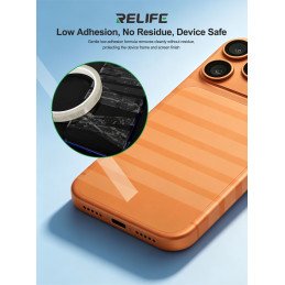 RELIFE HX3 Klebeband – DOPPELSEITIGES KLEBEBAND/6 mm/grün beschichtet/5 Stück