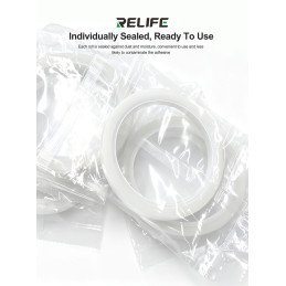 RELIFE HX3 Klebeband – DOPPELSEITIGES KLEBEBAND/6 mm/grün beschichtet/5 Stück