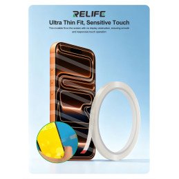 RELIFE HX3 Klebeband – DOPPELSEITIGES KLEBEBAND/10 mm/grün beschichtet/5 Stück