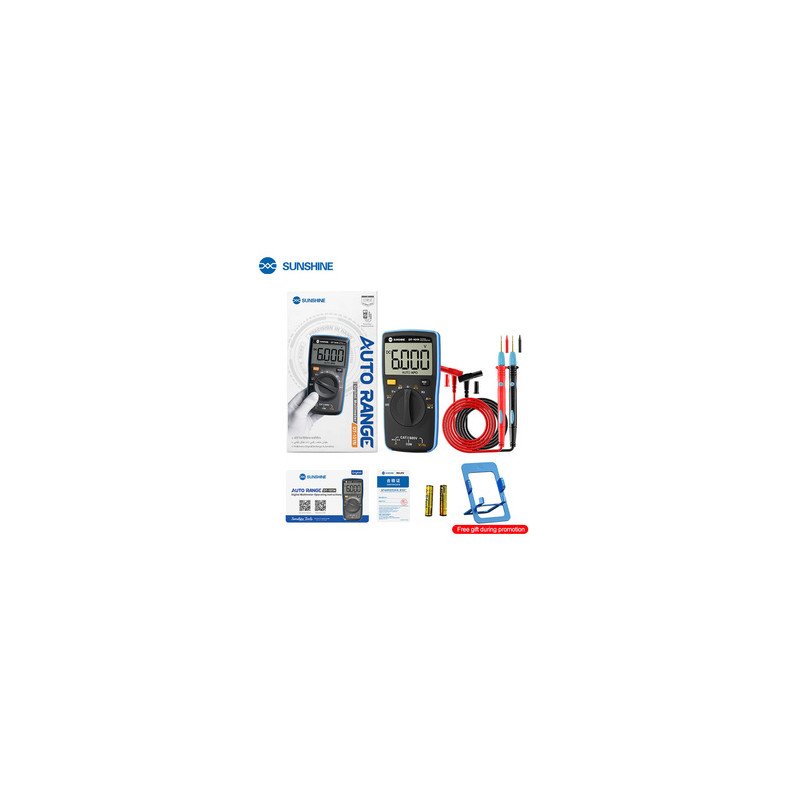SUNSHINE DT-101N Auto-ranging Multimeter/Pocket-Sized
